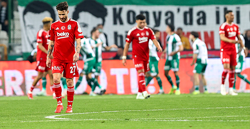 Beşiktaş 122 yıllık tarihinde Konya'da ilki yaşadı!