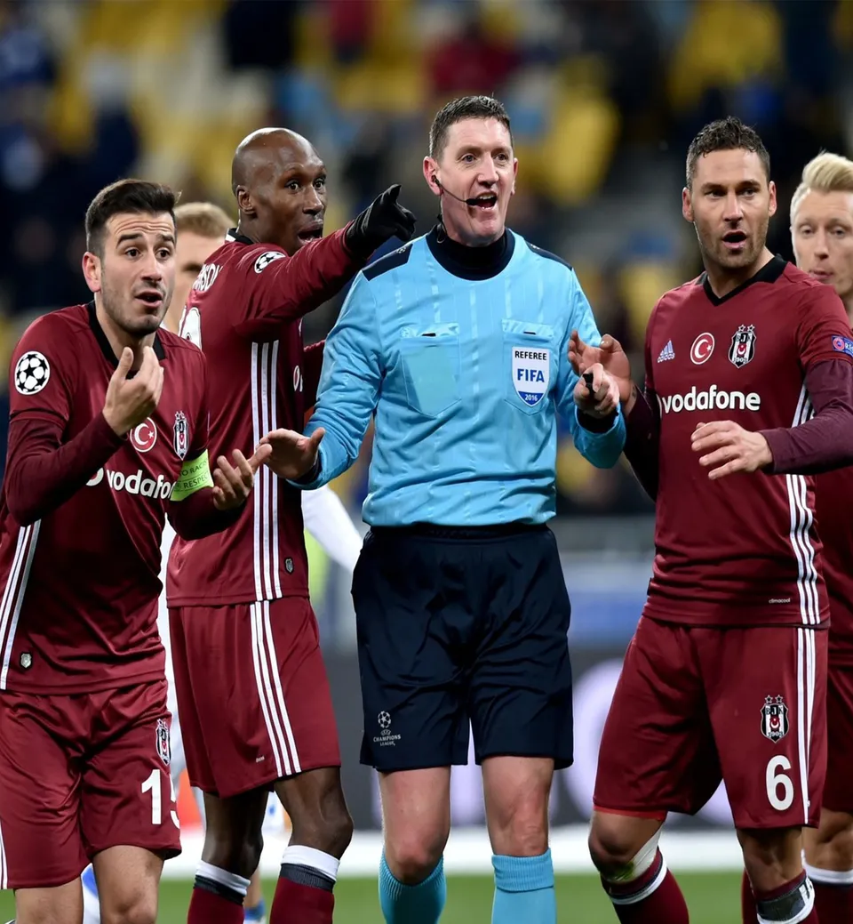 Hakem rezaletleri: Dinamo Kiev vs Beşiktaş