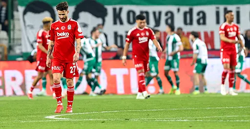 Beşiktaş 122 yıllık tarihinde Konya'da ilki yaşadı!